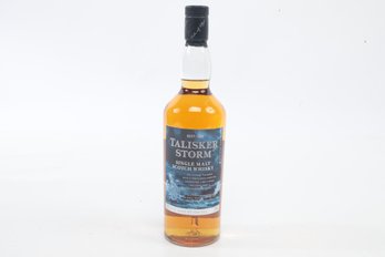 TALISKER STORM SINGLE MALT SCOTCH WHISKEY, ISLE OF SKYE 750ML BOTTLE