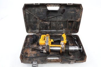 DeWalt Battery Operated Grease Gun (works) In Carry Case