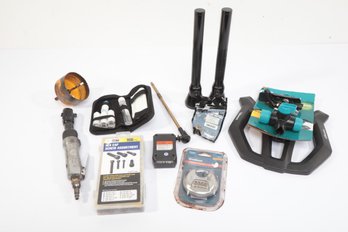 Mixed 'Garage' Lot: New Sprinkler, Streamlight Ultra Stinger Flashlights & More!!!