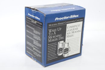 VTG New Old Stock: Proctor-Silex 'Morning Maker Coffeemaker