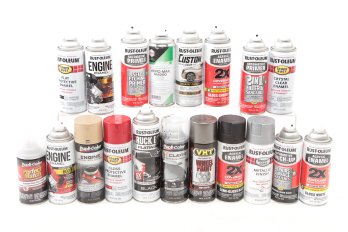 Large Lot Of Assorted Spray Paint