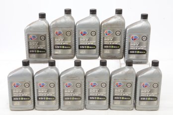 Lot Of 11 Car Quest 0w-20 Dex Os Fully Synthetic Motor Oil