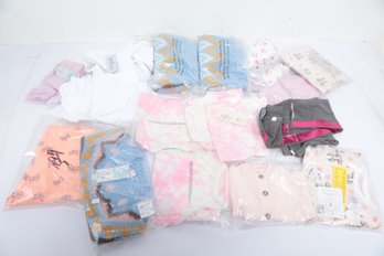 Lot Of Assorted NWT Infant And Toddler Clothing