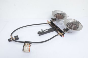 Double Burner Propane Tank Top Heater