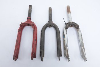 3 Vintage Haro BMX Bicycle Forks