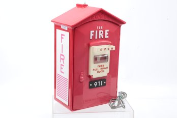 Vintage Wall Mount Fire Box Landline Telephone