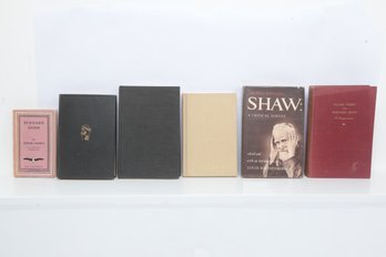 Harris Frank Bernard Shaw, Saint Joan Chronicle Play, Kronenberger Shaw Critical Survey, Ellen Terry Shaw