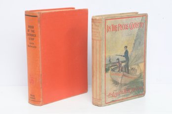 Rider Of The Cherokee Strip, Evan G Barnard, 1936, And In The Pecos Country, R H Jayne, 1894, Western Fiction