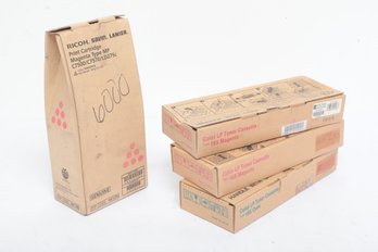 Lanier Color LP Magenta Toner Cassettes Type 165 And Magenta Type MP Print Cartridge