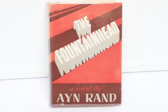 Fountainhead Ayn Rand Bobbs Merrill 1943 Early Edition In Dust Jacket Novel Classic American