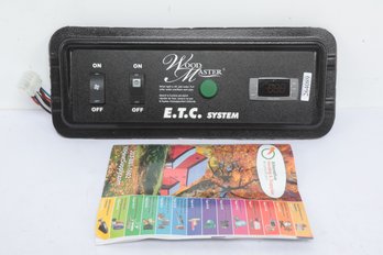 Woodmaster ETC Control Panel