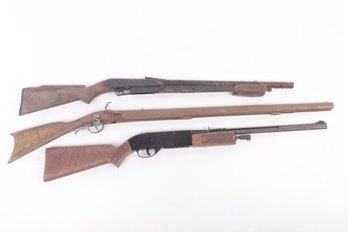 3 Vintage BB Gun Rifles
