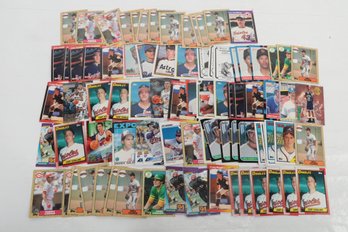 Rookie First Year Cup Card Lot Of Of 84 Cards John Smoltz Craig Biggio Jeff Bagwell Ivan Rodriguez Will Clark