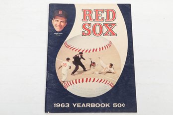 1963 Boston Red Sox Yearbook Rico Petrocelli Carl Yastrzemski In Excellent Condition