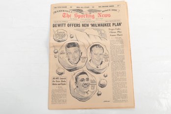 The Sporting News Sport Paper St Louis January 1965 Full Issue Johhny Unitas Don Shula & Charley Taylor