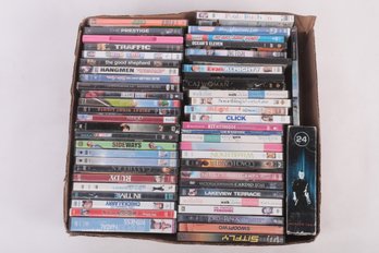 Grouping Of Mixed Genre DVDs