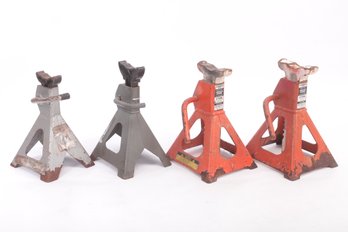 Grouping Of 4 Jack Stands