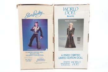 2 World Dolls: Elvis Presley & Krystle Carrington