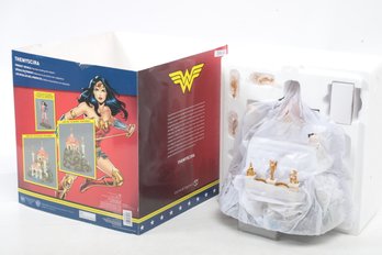 Department 56 Wonder Woman Themyscira Porcelain Building