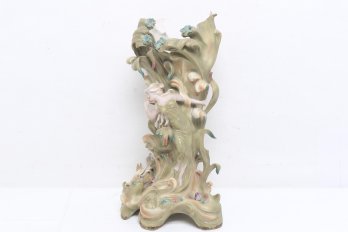 Large Spectacular Antique Decorative Porcelain Vase