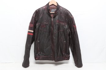 Affliction Brown Men's Jacket Size G