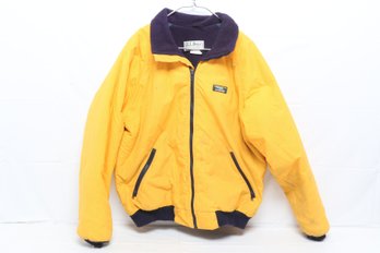 LL Bean Yellow Jacket - Large