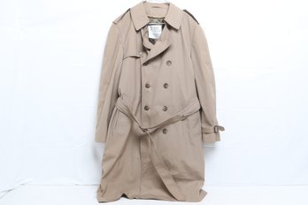 London Fog Trench Coat Size 42 Reg