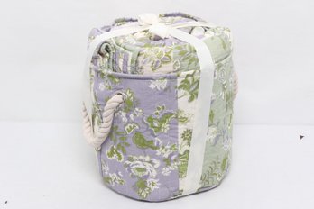 100% Cotton Fiber Pem America Inc New York NY Comforter In Bag