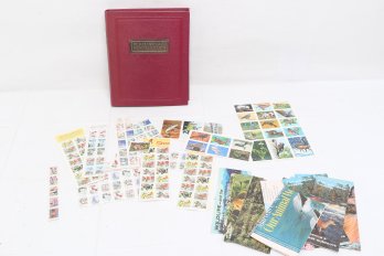 National Wildlife Foundation Wildlife Conservation Stamp Album  1956 To 1964 Plus Extras