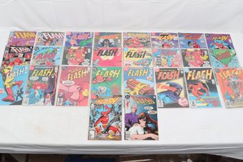 Group Of Vintage DC Comics Flash Comic Books