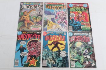Group Of DC Comic Books ' Unexpected '