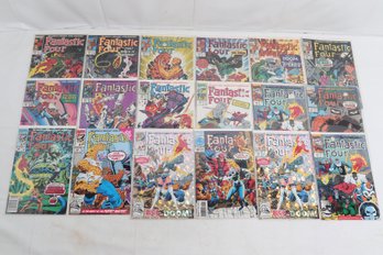 Group Of Marvel Fantastic Four Comic Books