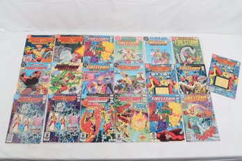 Group Of DC Firestorm Comic Books   Including #1