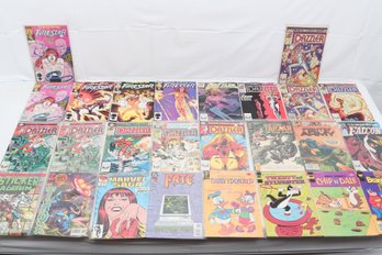 Group Of Marvel Comic Books
