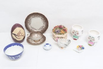 Group Of Vintage Porcelain