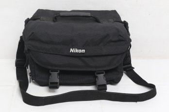 Black Nikon Camera Bag