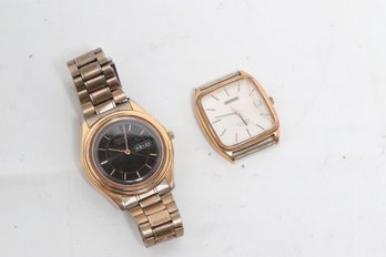 Authentic Tissot And Citizen Men's Wrist Watches