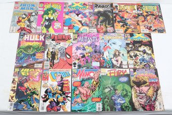 Lot Of Marvel Comic Books
