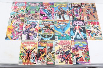 Lot Of Marvel  Comic Books