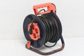 Extension Cord Reel With 100ft Extension Cord