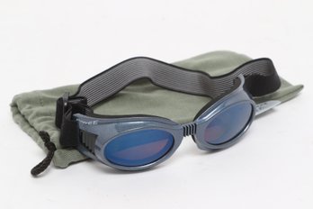 Piwee Sports Sunglasses Goggles With Strap Blue Lens