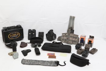 Assorted Holsters, Magazine Holders, Storage Pouch/Bag, Rigid TQ Cases & More!!!