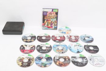 Xbox 360 Game Disc Lot Including Kinect Adventures & Assorted Titles