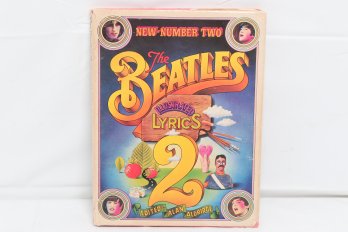 Vintage New-number Two The Beatles Illustrated Lyrics 2 First American Edition