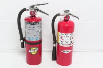 2-multi Purpose ABC Fire Extinguishers