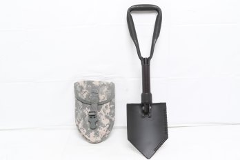 NOS-US Army Issue Entrenching Tool (folding Spade Shovel) In Molle II Case
