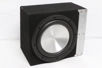 10' Eclipse SW4200 Aluminum Subwoofer Housed In Bassworx Sealed Enclosure