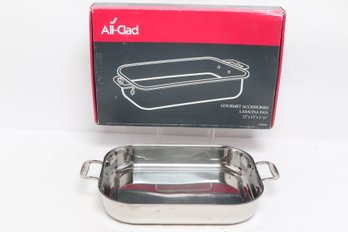All-Clad Stainless Steel Lasagna Pan 12x15 #59906 NIB