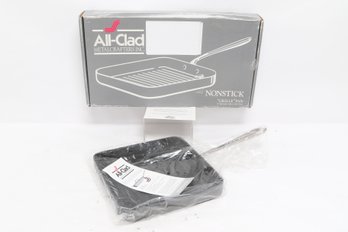 All-Clad Nonstick 11' Square Grill Pan #3011NS NIB W/ Insert