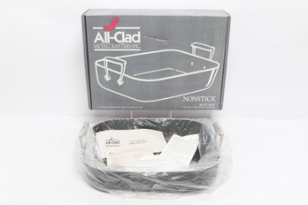 All-Clad LTD Nonstick Roti Pan Rectangular Roasting Pan #3016NS NIB